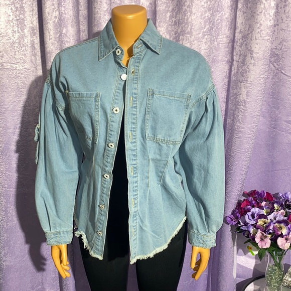 Stylish Jean Jacket - Picture 1 of 10